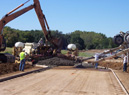 Click for a larger view of Brickhouses Road being dug